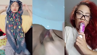 NURLYNA Jilbab Red Hari Suka Mesum